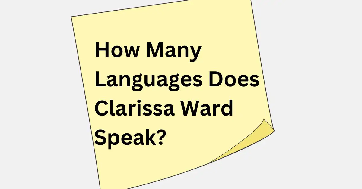 How Many Languages Does Clarissa Ward Speak