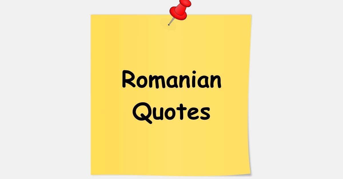Romanian Quotes