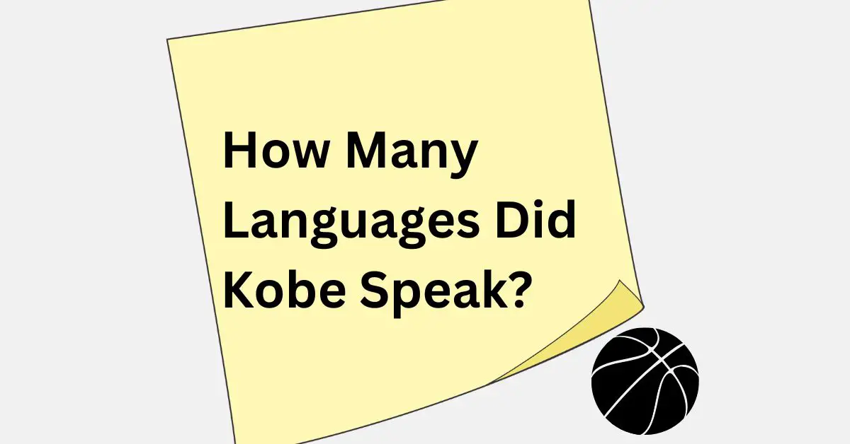 How Many Languages Did Kobe Speak