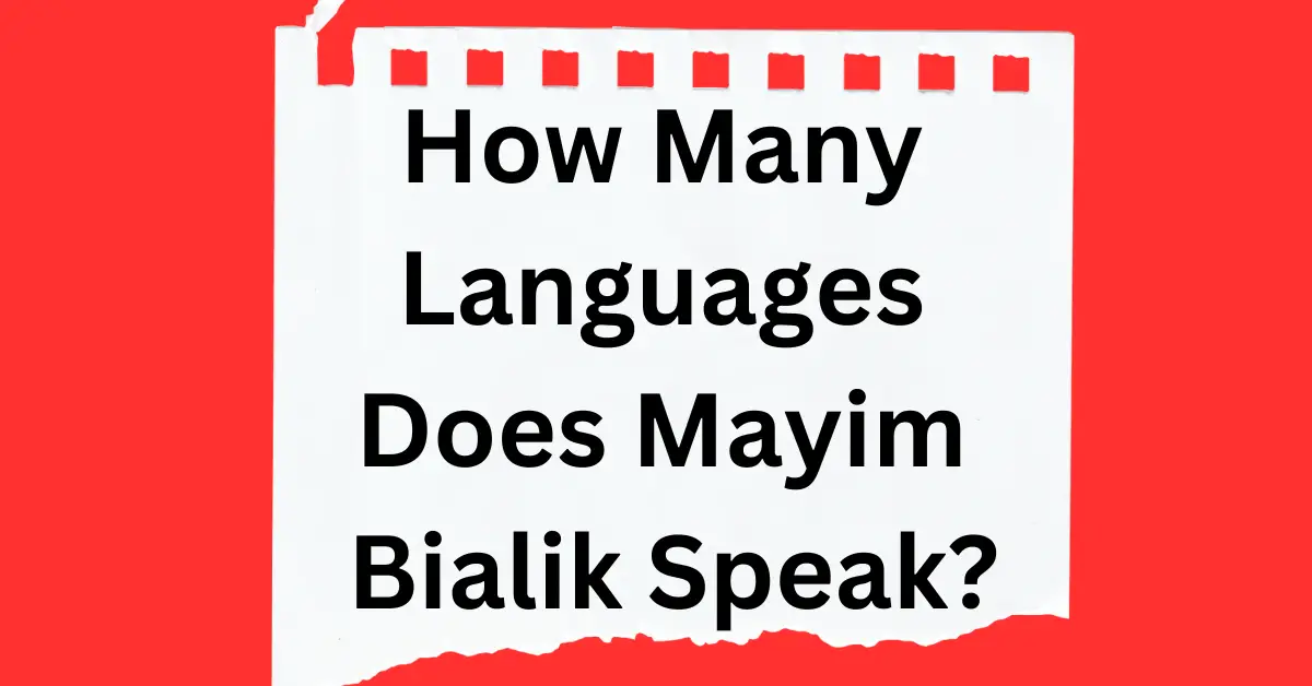 How Many Languages Does Mayim Bialik Speak