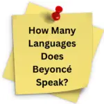 How many languages does Beyoncé speak?