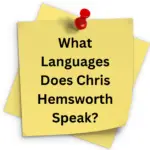 What Languages Does Chris Hemsworth Speak?